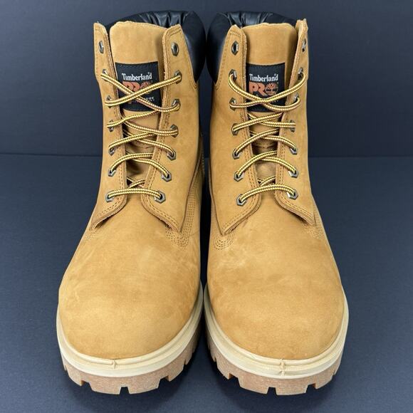 Timberland PRO Direct Attach 6” Work Boots Men’s 13W Wheat / Tan Soft Toe NEW main image 8